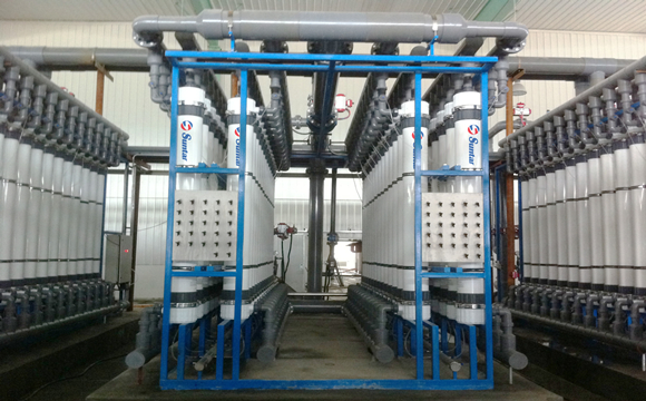 中空纖維膜產(chǎn)品設備：造紙行業(yè)亞海水淡化項目