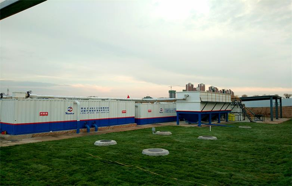 廈門(mén)某社區(qū)簡(jiǎn)易可移動(dòng)污水處理設(shè)施建設(shè)